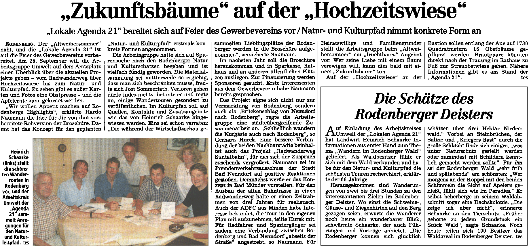 Schaumburger Nachrichten vom 10.09.2005 Seite 15