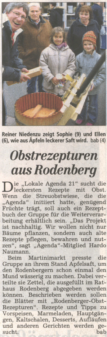 Schaumburger Nachrichten vom 08.11.2006 Seite 11