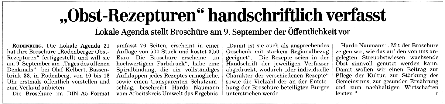 Schaumburger Nachrichten vom 03.09.2007 Seite 10
