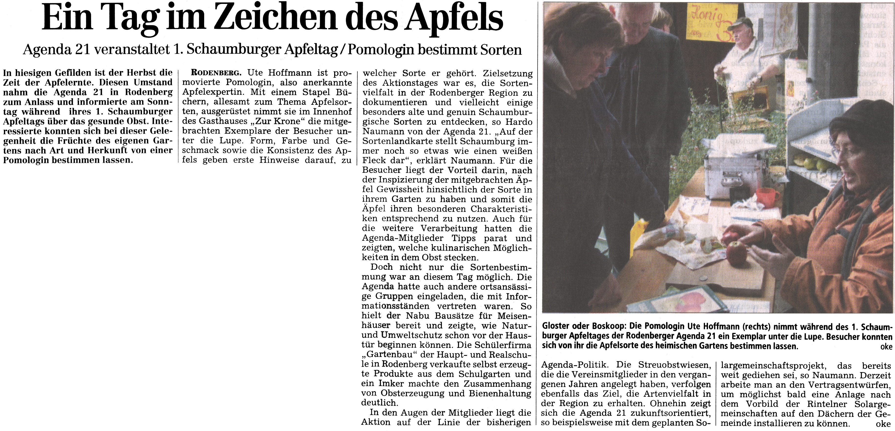 Schaumburger Nachrichten vom 29.10.2007 Seite 11