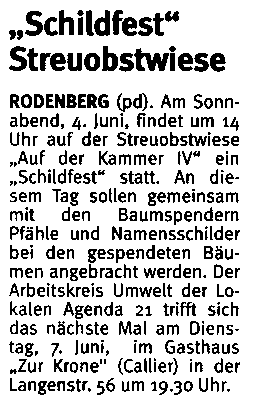 Schaumburger Wochenblatt vom 1. Juni 2005, Seite 31