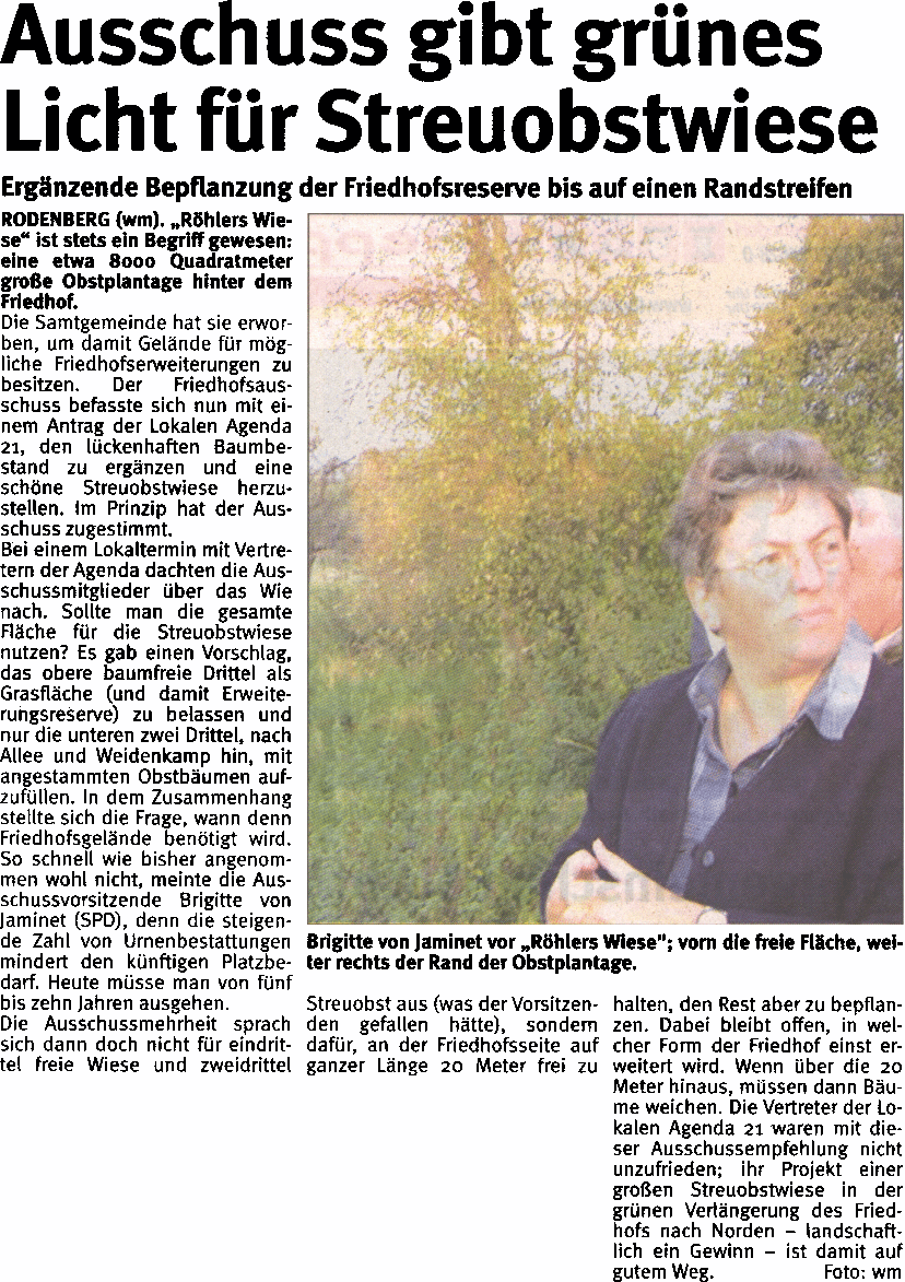 Schaumburger Wochenblatt vom 12.10.2005, Seite 29