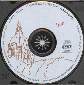 AKHlive: CD Akkordeon Kammerorchester Hannover live