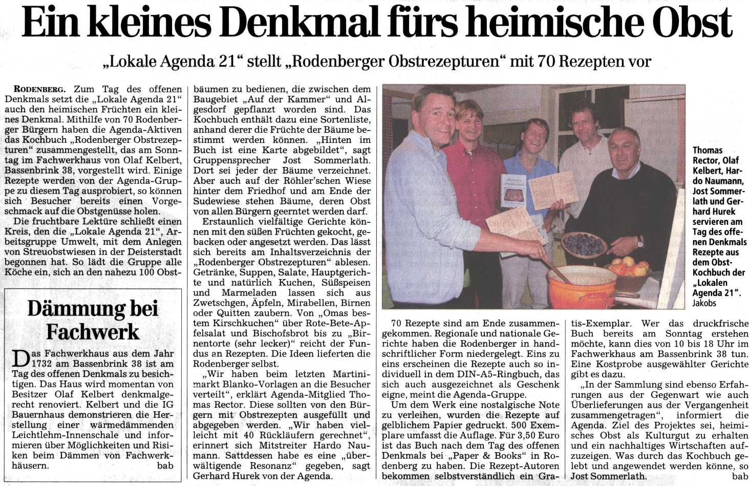 Schaumburger Nachrichten vom 06.09.2007 Seite 14