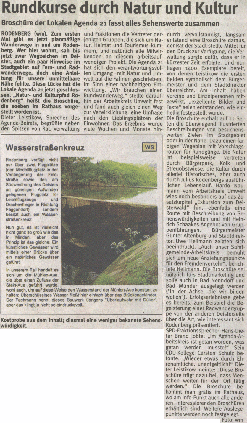 Schaumburger Wochenblatt 05. Juli 2006, Seite 17